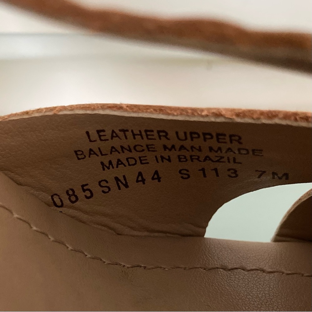 Naturalizer Tan Leather Slingback Heels - Picture 8 of 8
